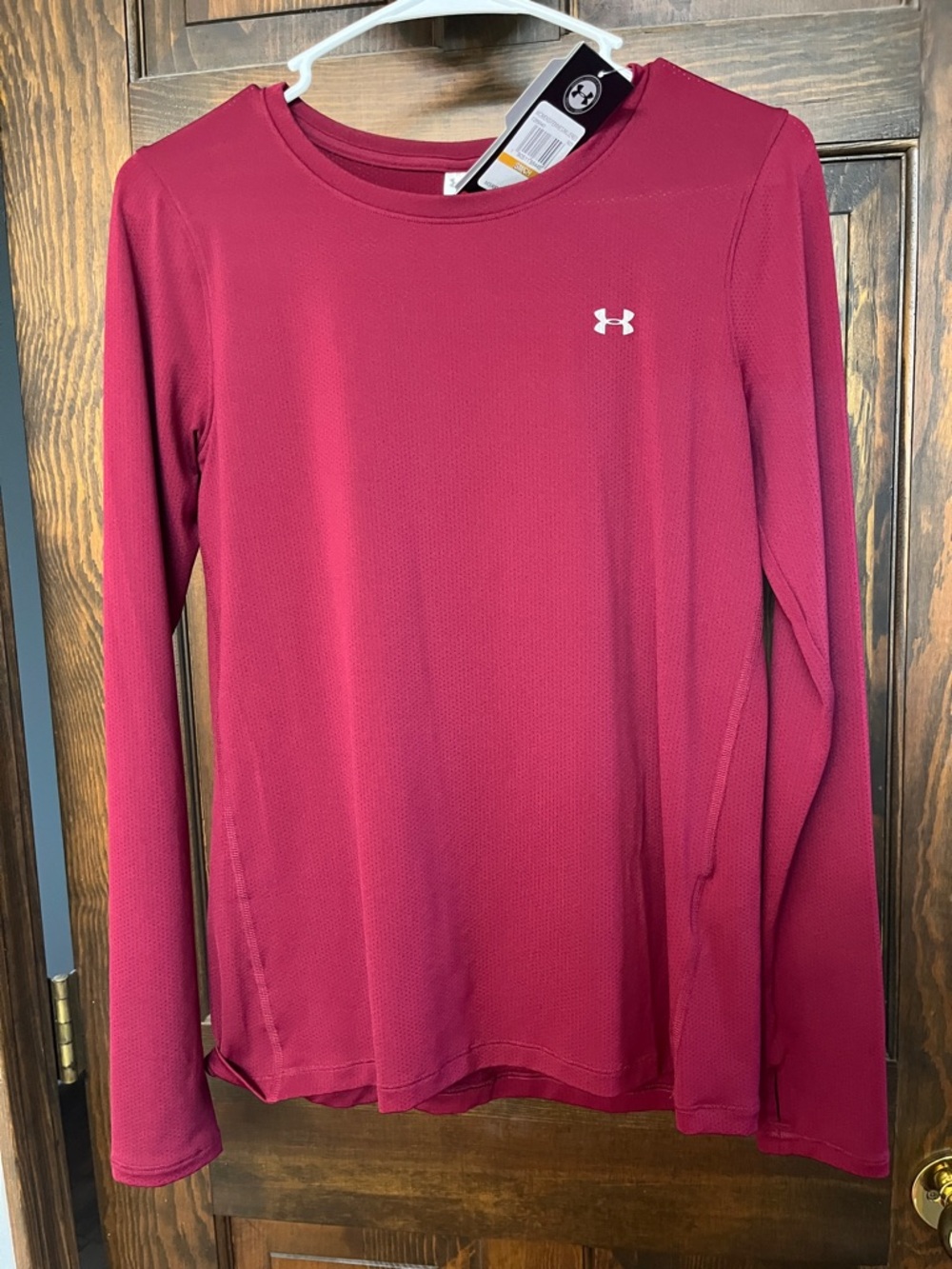 Under Armour Long Sleeve Performance Top - Raspberry Red